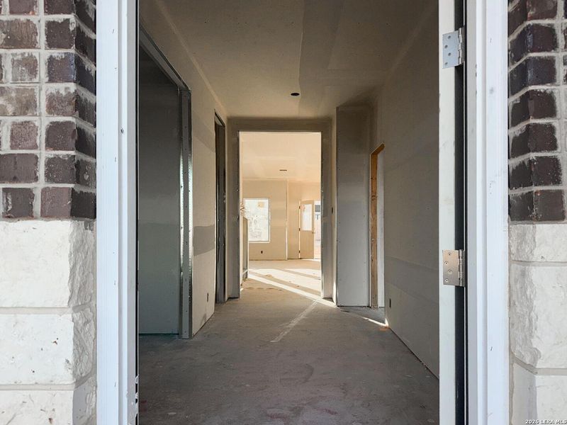 In-progress construction of a new home in Cordova Trails, Seguin, TX (Image 31).