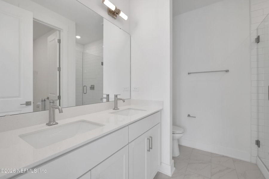 Furnished interior view inside a new home in North Beach Townhomes, Jacksonville Beach (Image 5). Furnished interior view inside a new home in North Beach Townhomes, Jacksonville Beach (Image 5).
