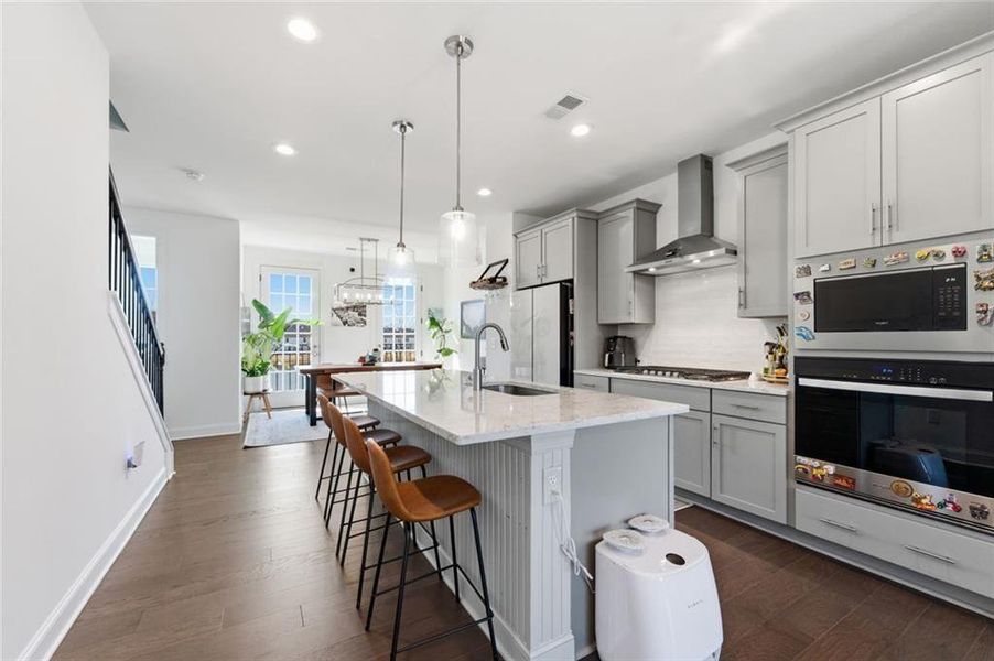 Furnished interior view inside a new home in , Duluth (Image 16).