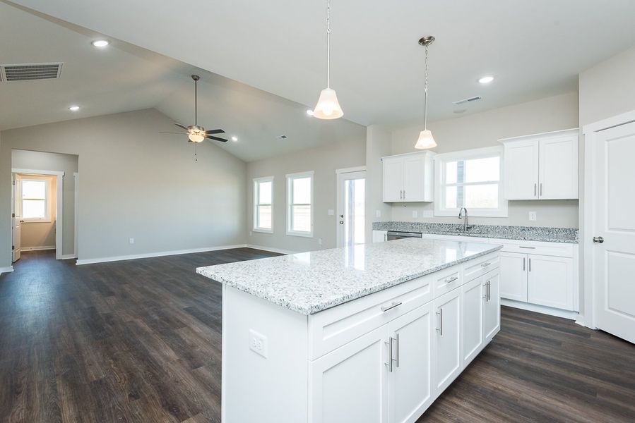 Representative furnished interior of a home built from the Harrison by Foundation Home Builders LLC in Old Hickory Crossing, Mocksville (Image 8). Representative furnished interior of a home built from the Harrison by Foundation Home Builders LLC in Old Hickory Crossing, Mocksville (Image 8).