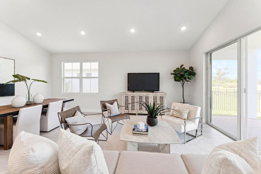 Great Room & Dining Area