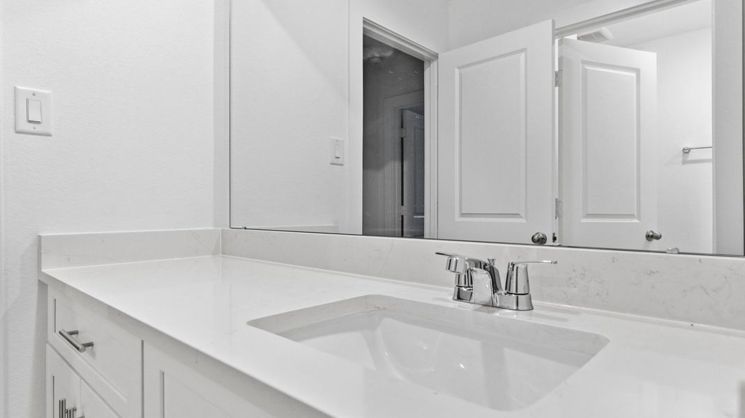 Close-up of interior finishes inside a home in Lakes at Westland Ranch, League City (Image 20).