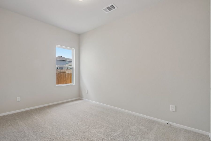 Representative unfurnished interior of a home built from the Durango 1230 by Brohn Homes in Durango, Mustang Ridge (Image 16). Representative unfurnished interior of a home built from the Durango 1230 by Brohn Homes in Durango, Mustang Ridge (Image 16).