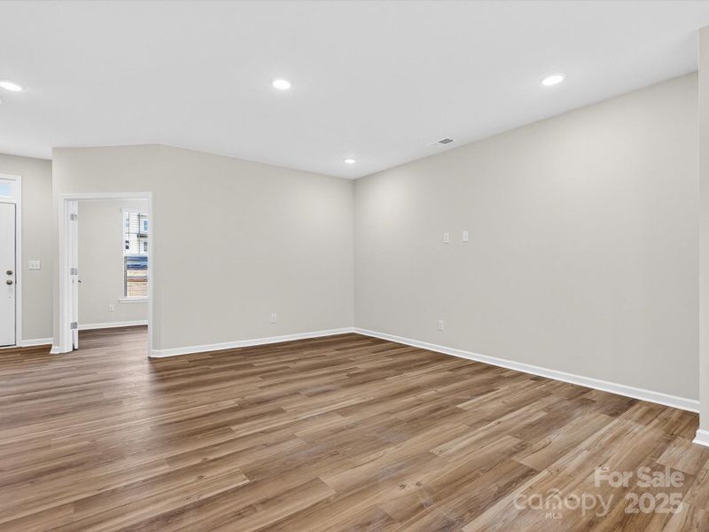 Spacious, unfurnished interior of a new home in North Creek Village, Huntersville (Image 21).