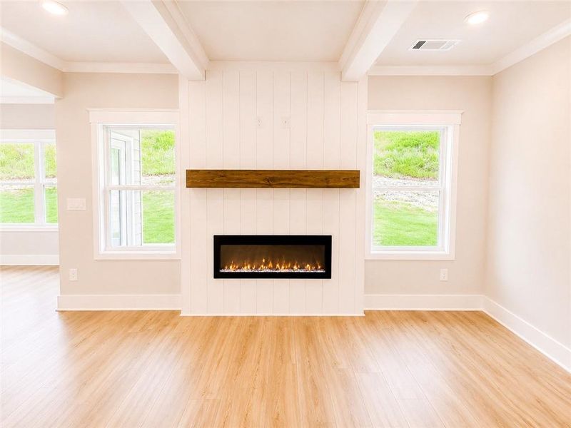 Spacious, unfurnished interior of a new home in Ponderosa Farms Estates, Gainesville (Image 25).