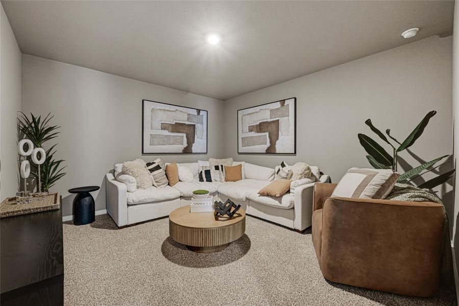 Furnished interior view inside a new home in Emberly, Beasley (Image 17).