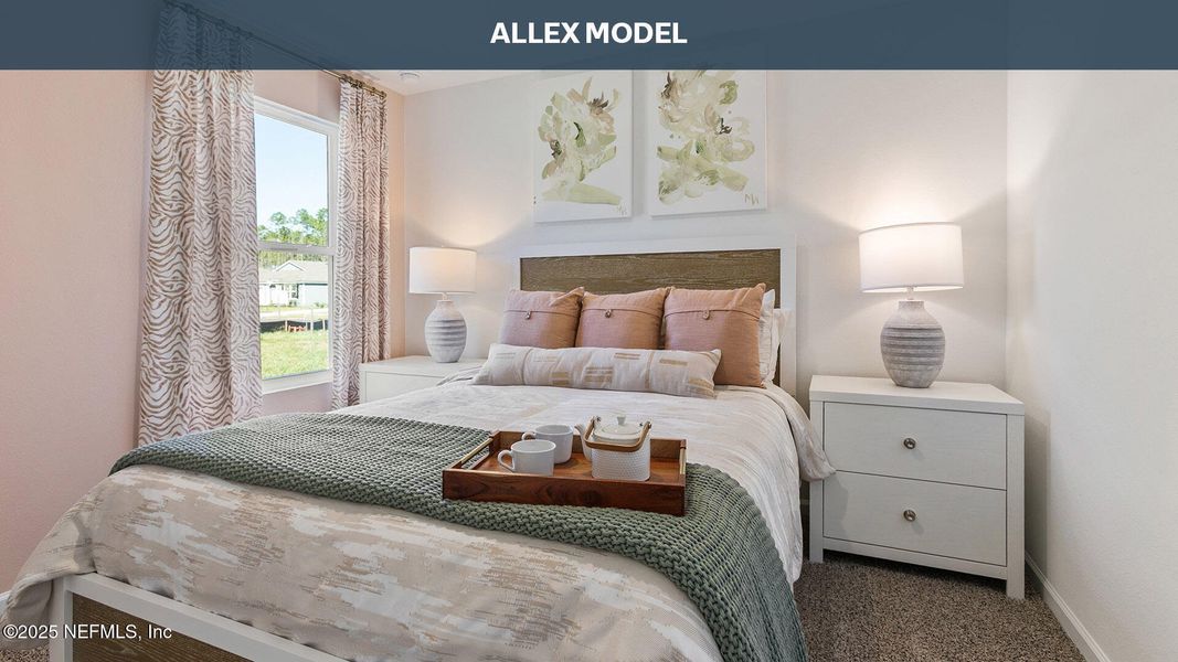 Furnished interior view inside a new home in Grand Reserve, Bunnell (Image 30).