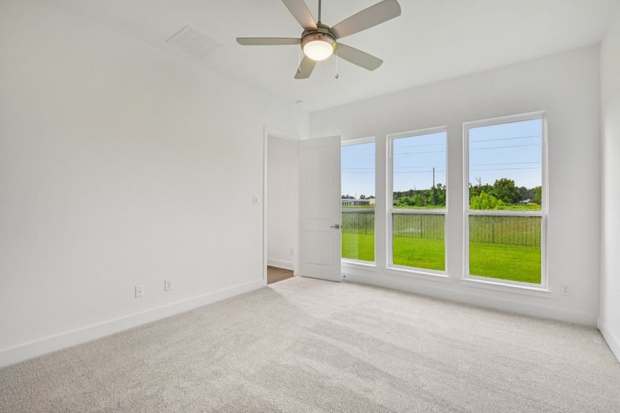 Representative unfurnished interior of a home built from the August by Risewell Homes in Winfrey Estates, Tomball (Image 9). Representative unfurnished interior of a home built from the August by Risewell Homes in Winfrey Estates, Tomball (Image 9).