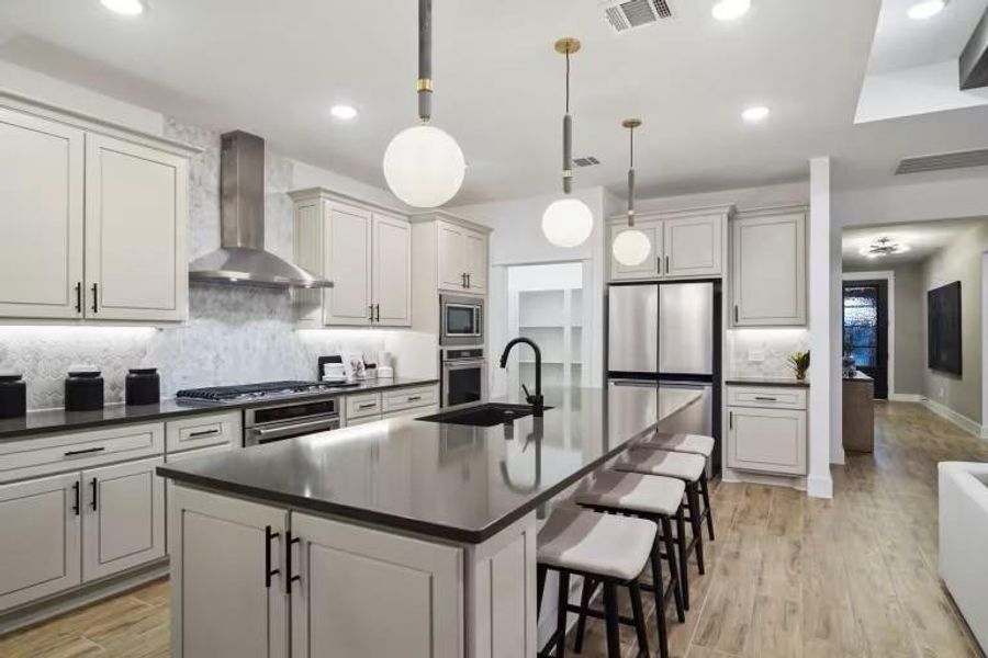 MODEL HOME images may NOT be consistent with the finished product.