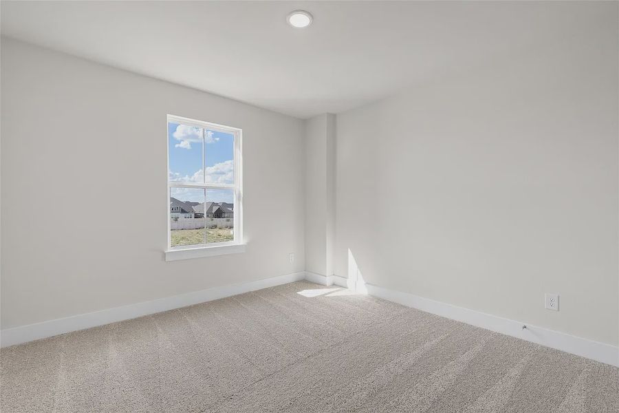 Spacious, unfurnished interior of a new home in The Grove at Blackhawk, Pflugerville (Image 32).