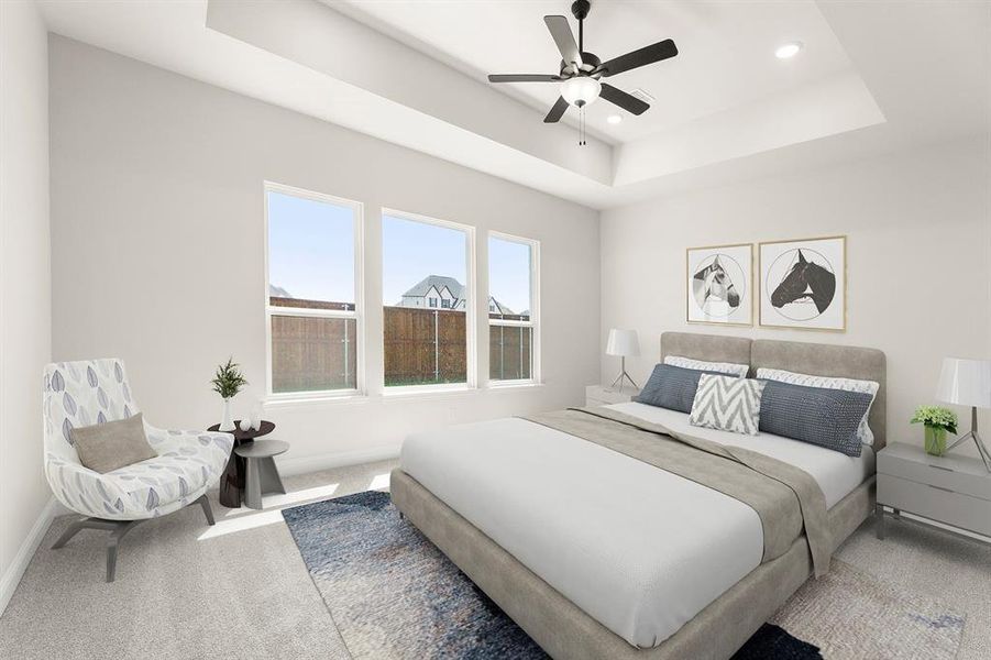 BERKLEY - B_Primary Bedroom - Virtually Staged