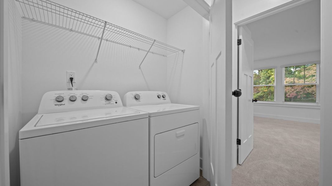 Furnished interior view inside a new home in Clayton Crossing, Arden (Image 14). Furnished interior view inside a new home in Clayton Crossing, Arden (Image 14).