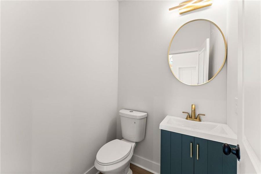 Furnished interior view inside a new home in , Buford (Image 8).