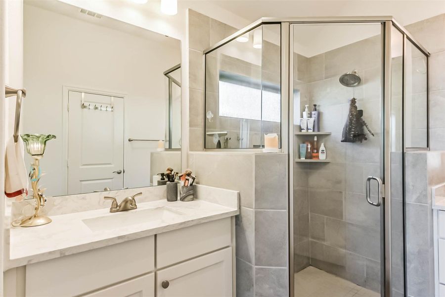 Furnished interior view inside a new home in , Katy (Image 37). Furnished interior view inside a new home in , Katy (Image 37).