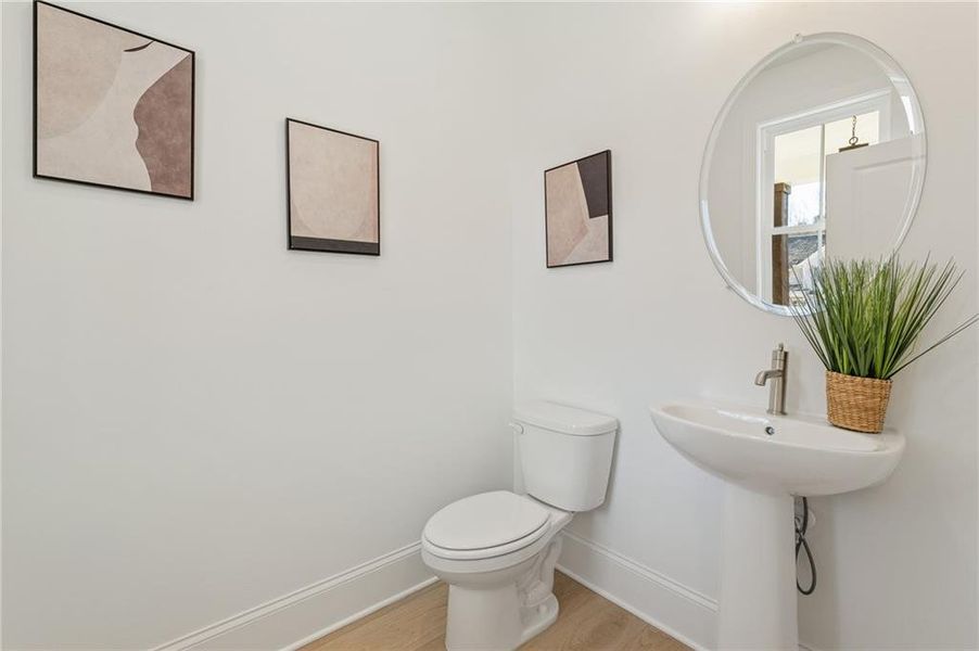 Furnished interior view inside a new home in Autumn Brook, Canton (Image 6).