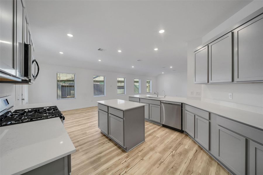 Furnished interior view inside a new home in The Highlands: Richmond Collections, Porter (Image 7).