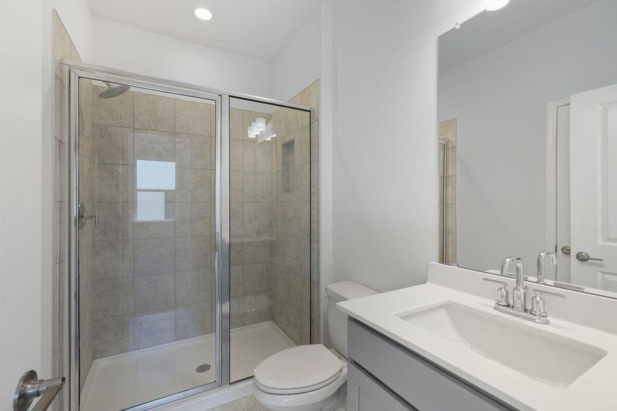 Furnished interior view inside a new home in Reserve at Hickory Walk, Kennesaw (Image 11).