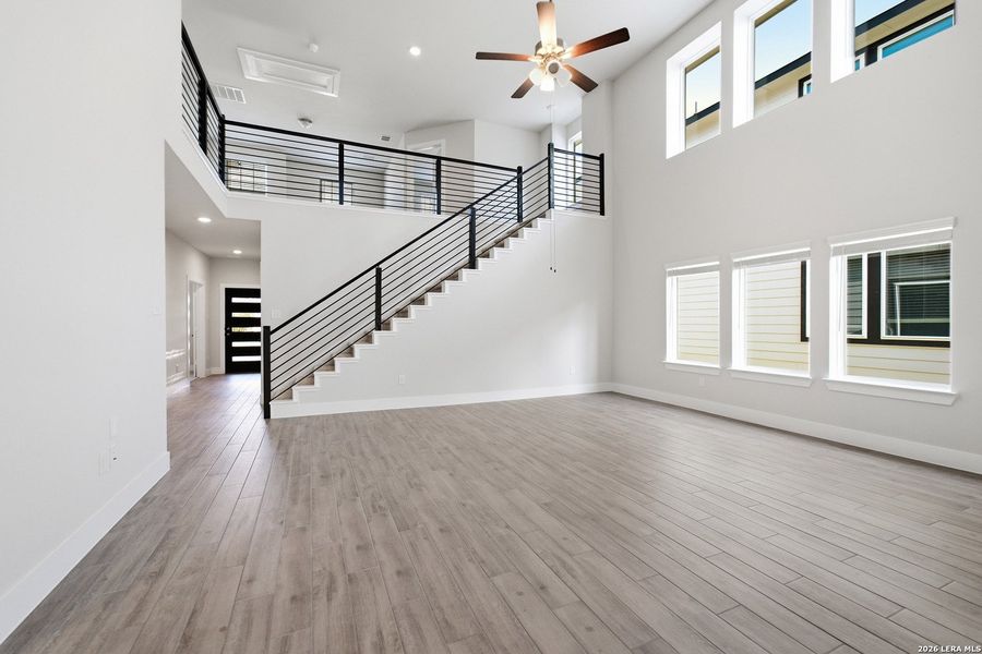 Spacious, unfurnished interior of a new home in Morgan Meadows, San Antonio (Image 34).