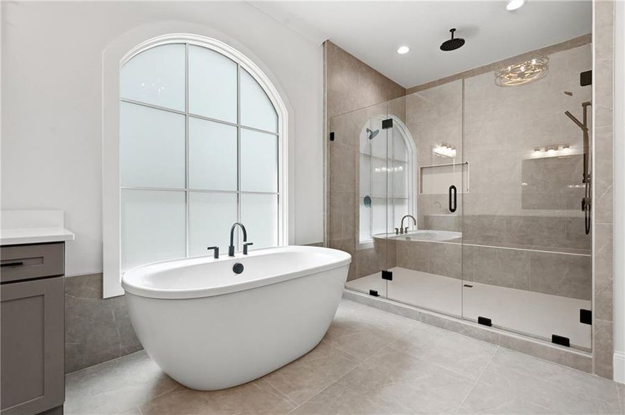 Furnished interior view inside a new home in , Milton (Image 12).