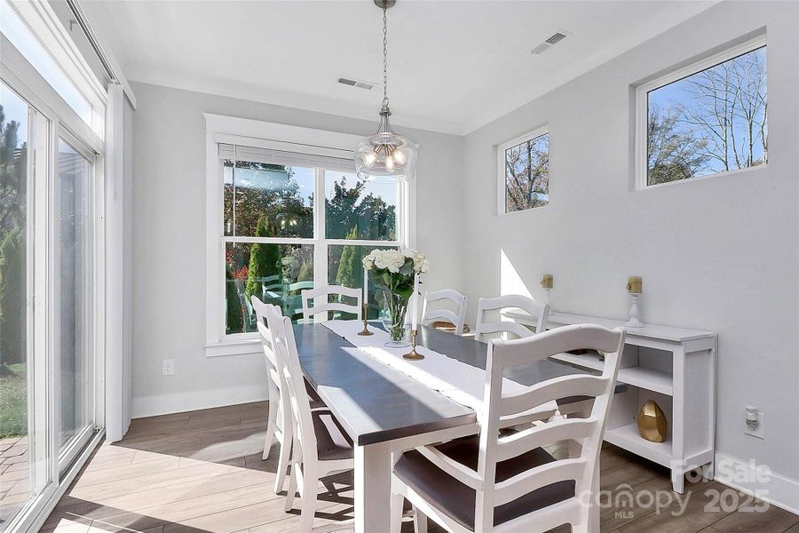 Furnished interior view inside a new home in McKee Grove, Charlotte (Image 12).