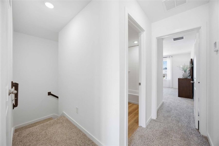 Spacious, unfurnished interior of a new home in Pinehaven, Houston (Image 19). Spacious, unfurnished interior of a new home in Pinehaven, Houston (Image 19).