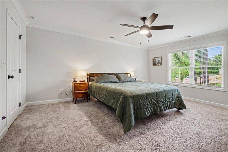 Furnished interior view inside a new home in Gates at Hamilton Grove, Marietta (Image 10).