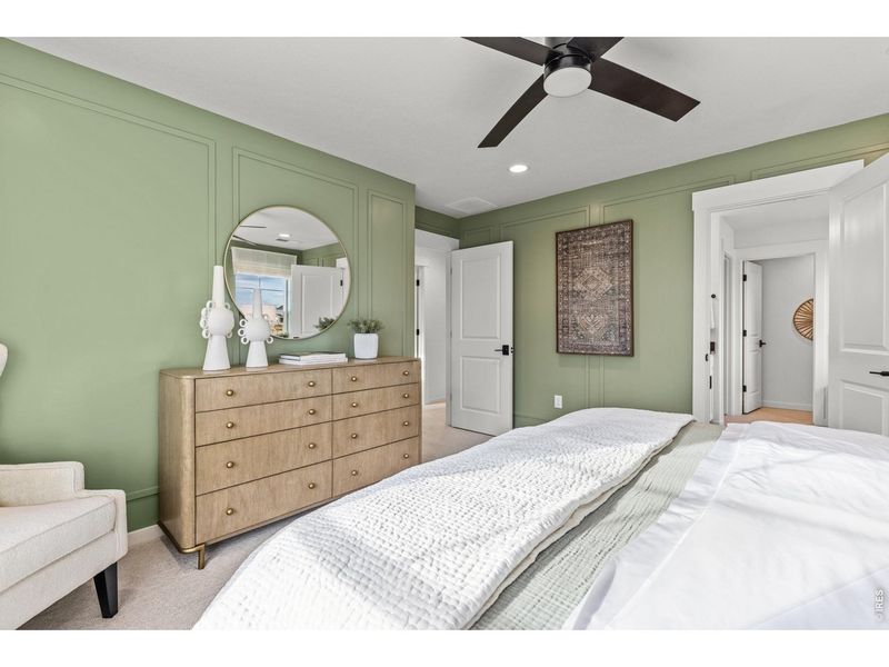 Furnished interior view inside a new home in Barefoot Lakes, Firestone (Image 28).