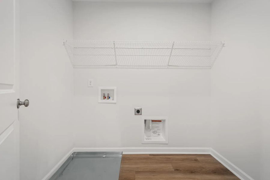 The Blackwell B Laundry Room