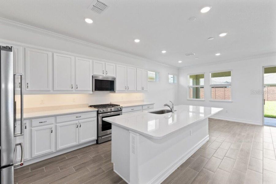 Furnished interior view inside a new home in , Ocala (Image 7).