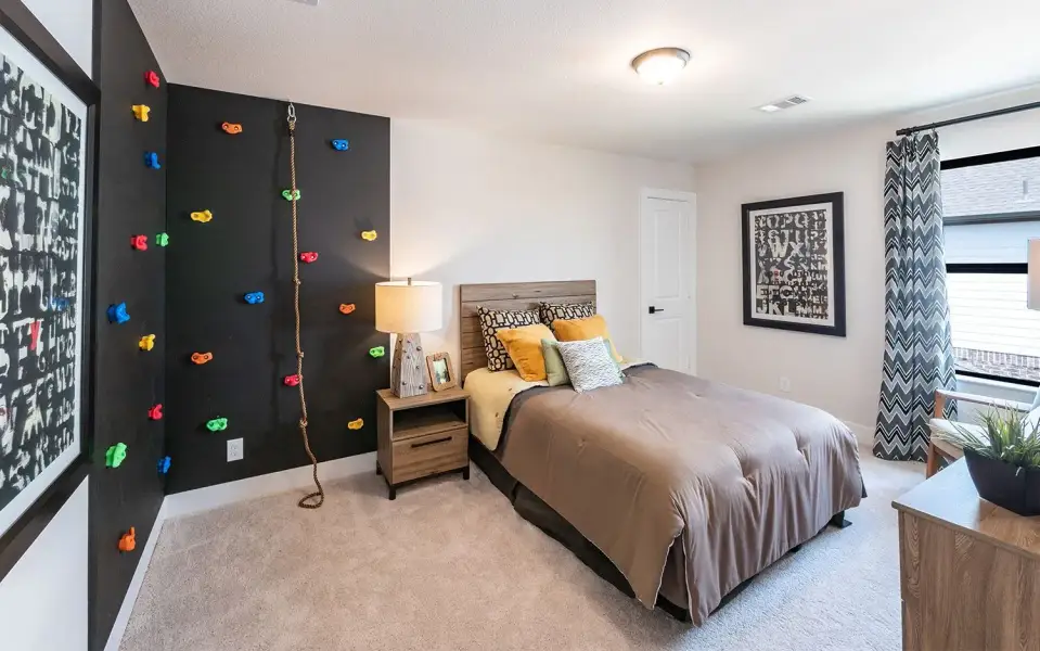 Furnished interior view inside a new home in Sunfield, Buda (Image 21).