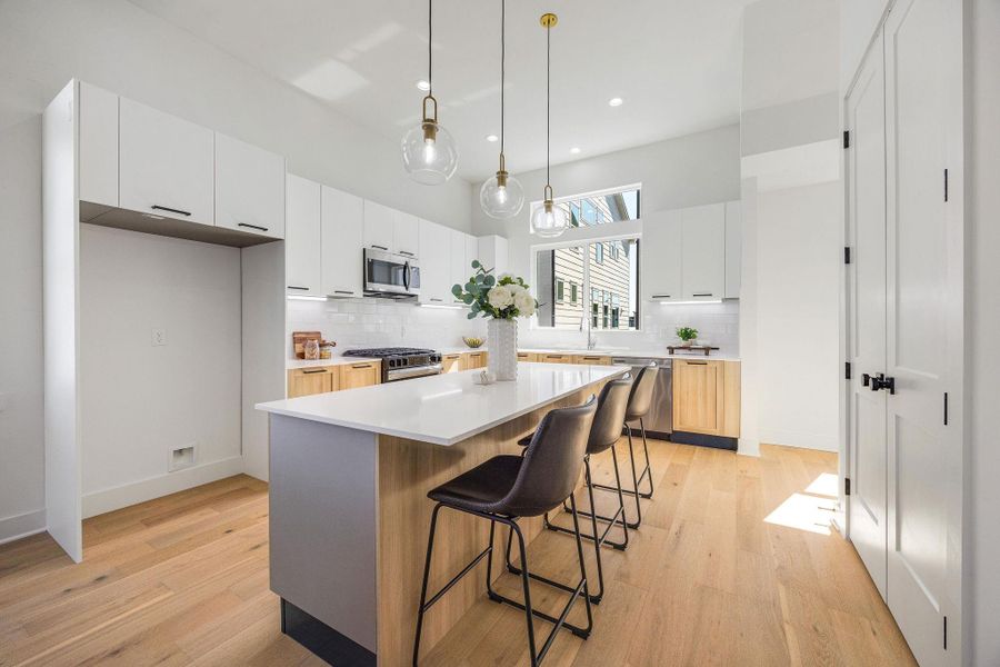 Another view of the kitchen