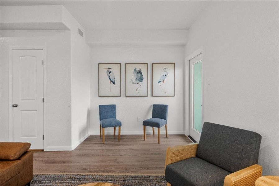 Furnished interior view inside a new home in , Surfside Beach (Image 4). Furnished interior view inside a new home in , Surfside Beach (Image 4).