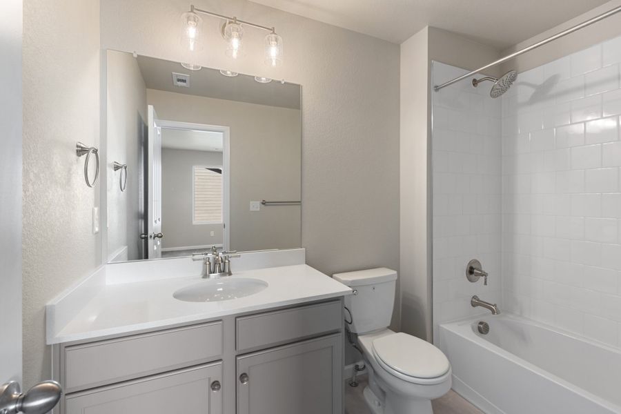 Furnished interior view inside a new home in Spring Valley, Longmont (Image 18).