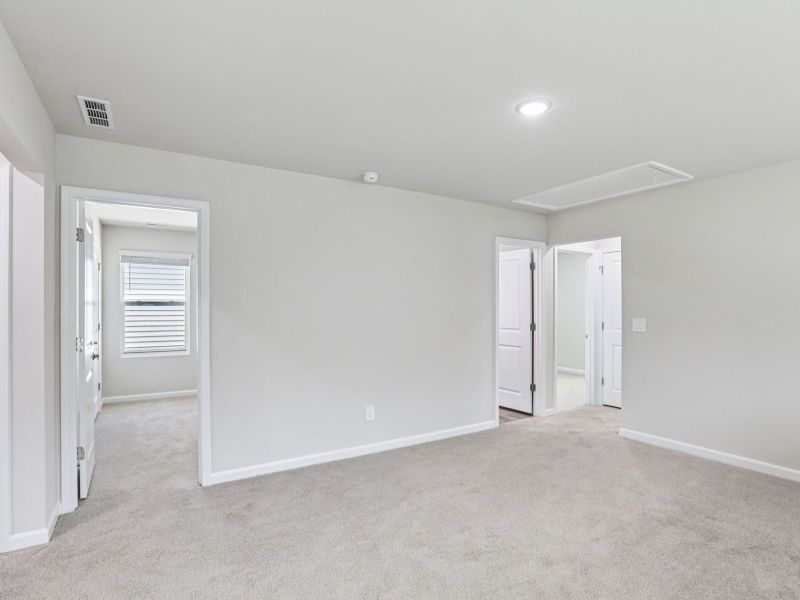 Spacious, unfurnished interior of a new home in Oak Manor - Classic Series, Garner (Image 11).
