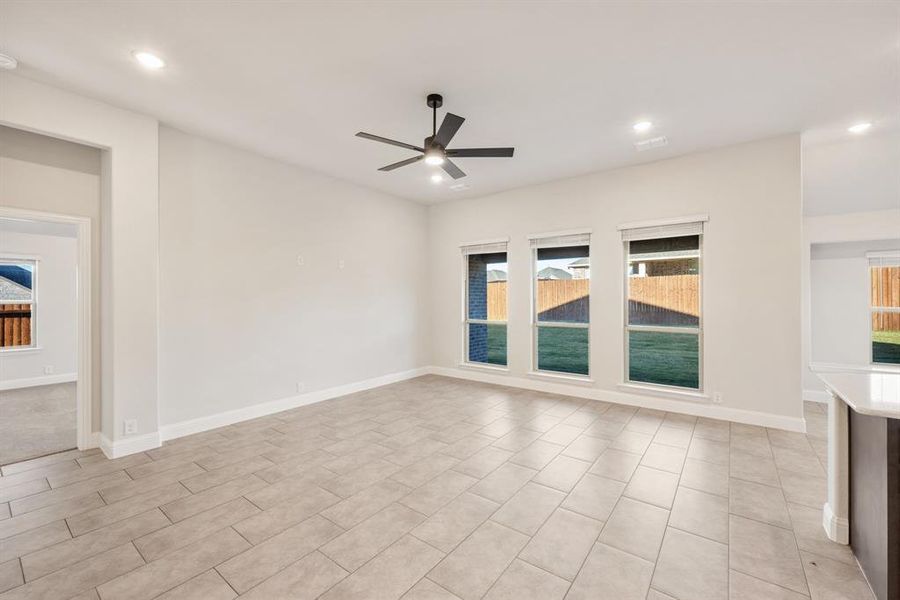 Spacious, unfurnished interior of a new home in Star Ranch Classic 50, Godley (Image 18). Spacious, unfurnished interior of a new home in Star Ranch Classic 50, Godley (Image 18).