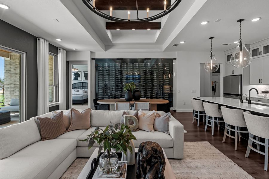 Representative furnished interior of a home built from the Stardom by Del Webb in Del Webb New Braunfels at Veramendi, New Braunfels (Image 14). Representative furnished interior of a home built from the Stardom by Del Webb in Del Webb New Braunfels at Veramendi, New Braunfels (Image 14).