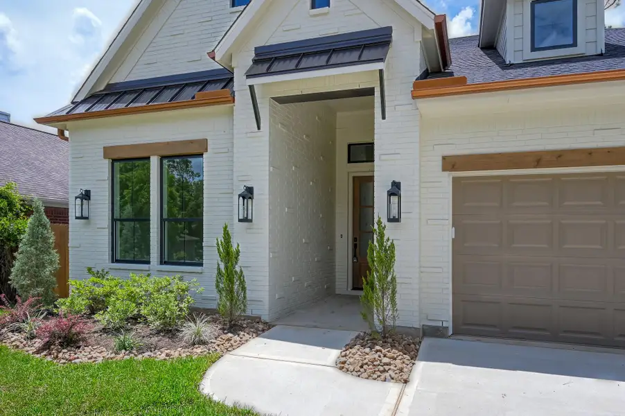 Exterior details and patio area of a home in , Willis (Image 3). Exterior details and patio area of a home in , Willis (Image 3).