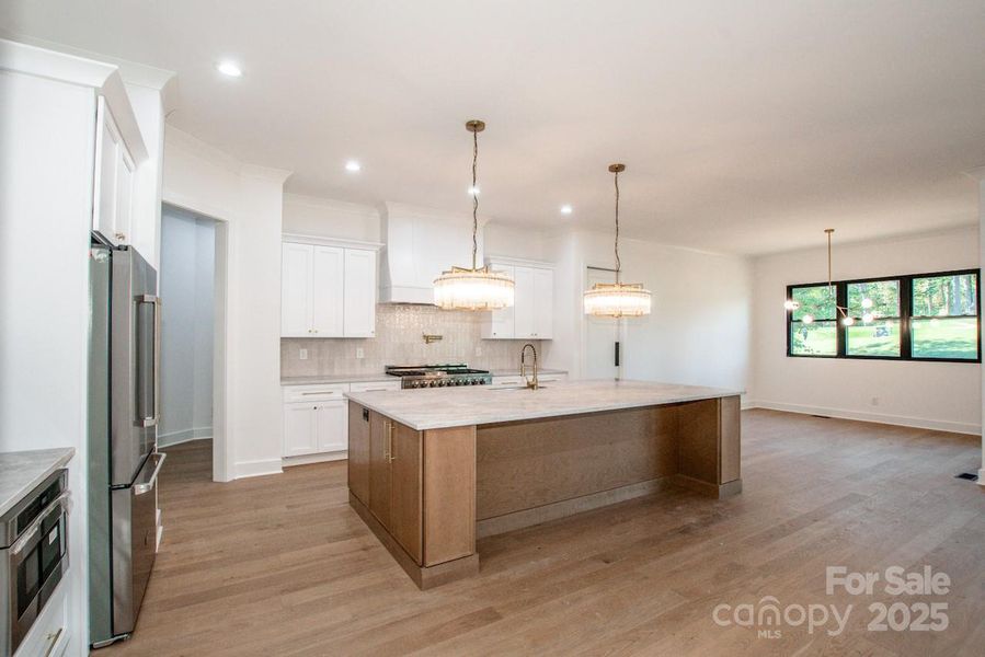 Furnished interior view inside a new home in , Statesville (Image 11).