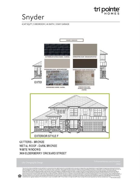 Exterior rendering of this home design in , Richmond, TX (Image 3). Exterior rendering of this home design in , Richmond, TX (Image 3).