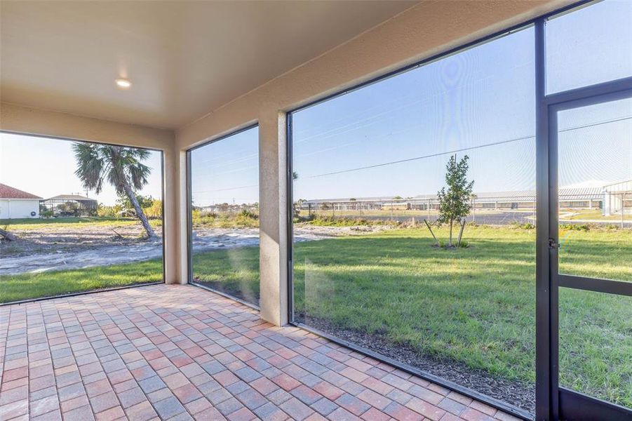 Exterior details and patio area of a home in Deep Creek Tradition Series, Punta Gorda (Image 3).