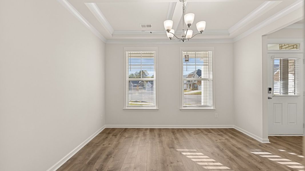 Representative unfurnished interior of a home built from the Summit by D.R. Horton in The Gates at Pates Creek, Hampton (Image 18).