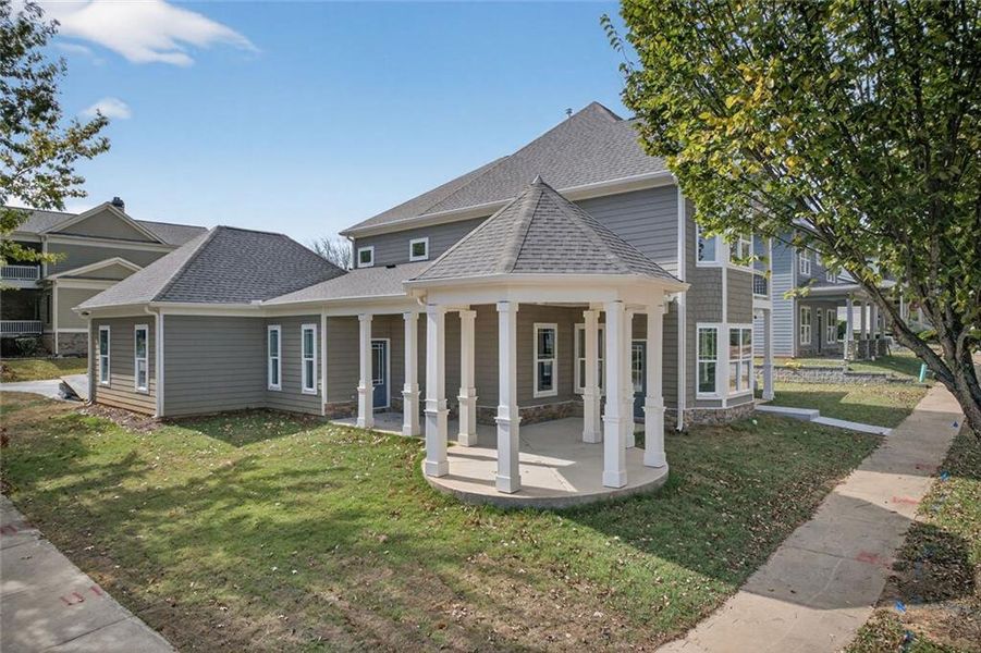 Exterior details and patio area of a home in , Douglasville (Image 4). Exterior details and patio area of a home in , Douglasville (Image 4).