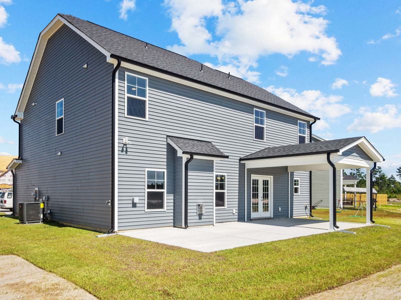 Representative exterior photo of a completed home built from the Brunswick by Caviness & Cates Communities in Maggie Way, Wendell, NC (Image 253). Representative exterior photo of a completed home built from the Brunswick by Caviness & Cates Communities in Maggie Way, Wendell, NC (Image 253).