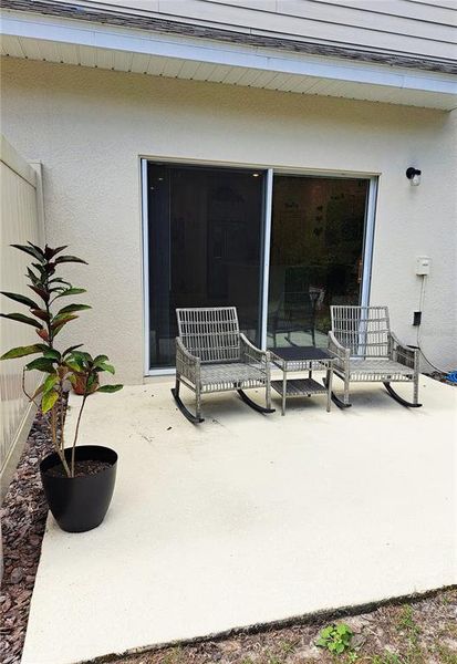 Exterior details and patio area of a home in , Davenport (Image 22). Exterior details and patio area of a home in , Davenport (Image 22).