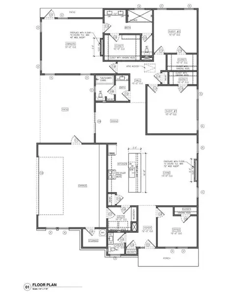 View of home floor plan