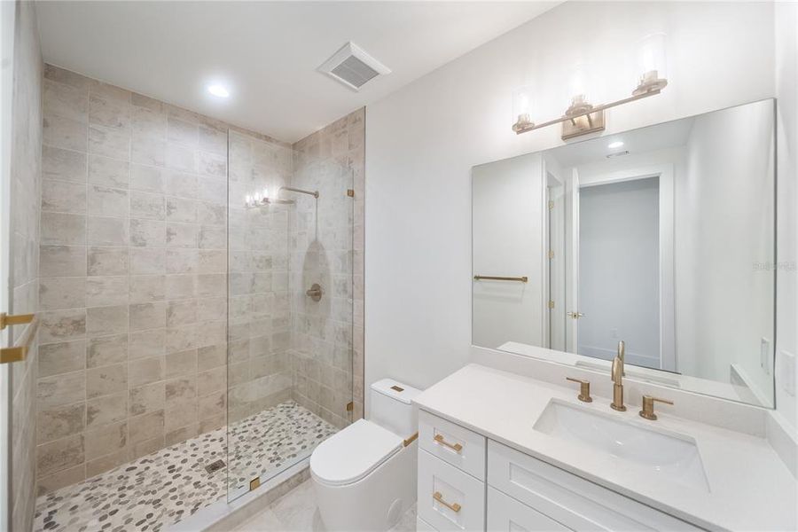 Furnished interior view inside a new home in , Sarasota (Image 9).