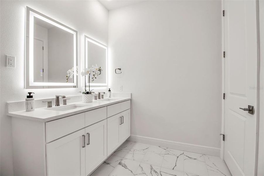 Furnished interior view inside a new home in Castille Urbana, St. Petersburg (Image 36).