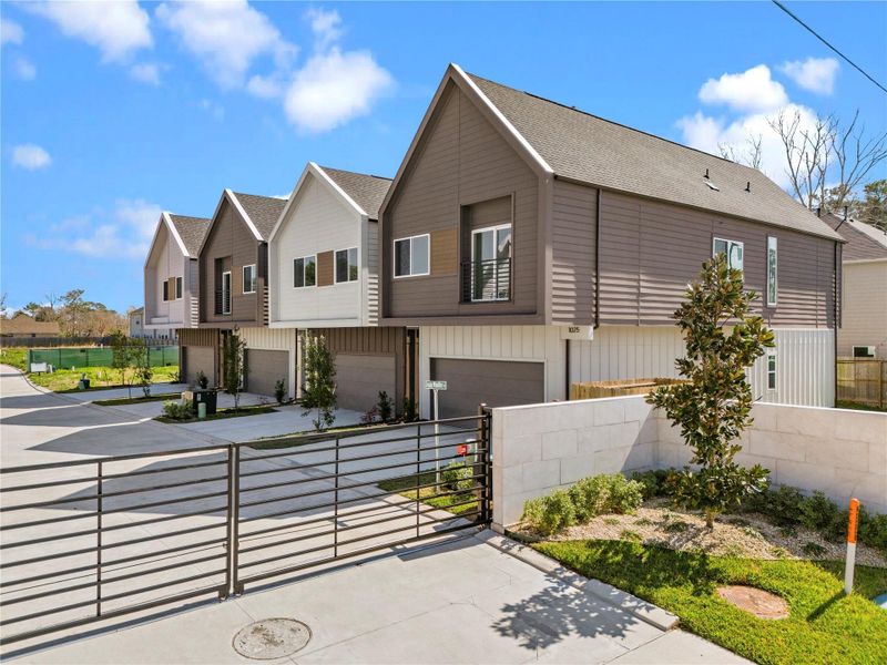 Discover this exclusive Highland Heights community, where modern design, private driveways, and a gated entrance create the perfect place to call home.