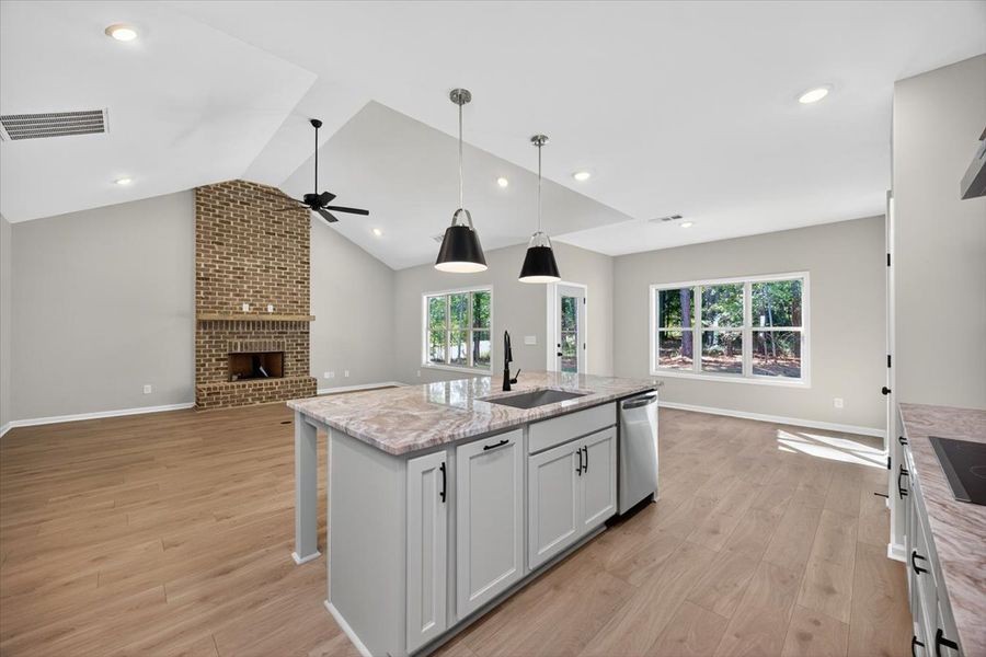 Furnished interior view inside a new home in Fair Oaks, Thomaston (Image 12). Furnished interior view inside a new home in Fair Oaks, Thomaston (Image 12).