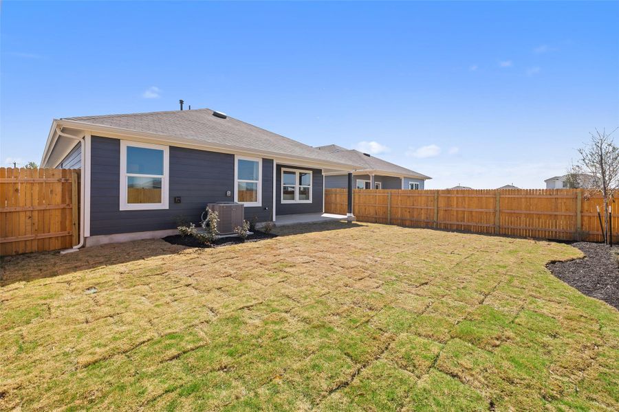 Exterior details and patio area of a home in Wayside, Uhland (Image 22). Exterior details and patio area of a home in Wayside, Uhland (Image 22).